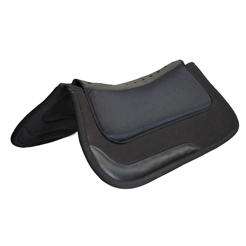 Tapis De Selle Abetta Super Cushion Avec Inserts - Neuf - Confort Cheval