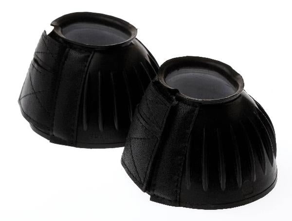 Roma Ribbed Rubber Velcro Bell Boots