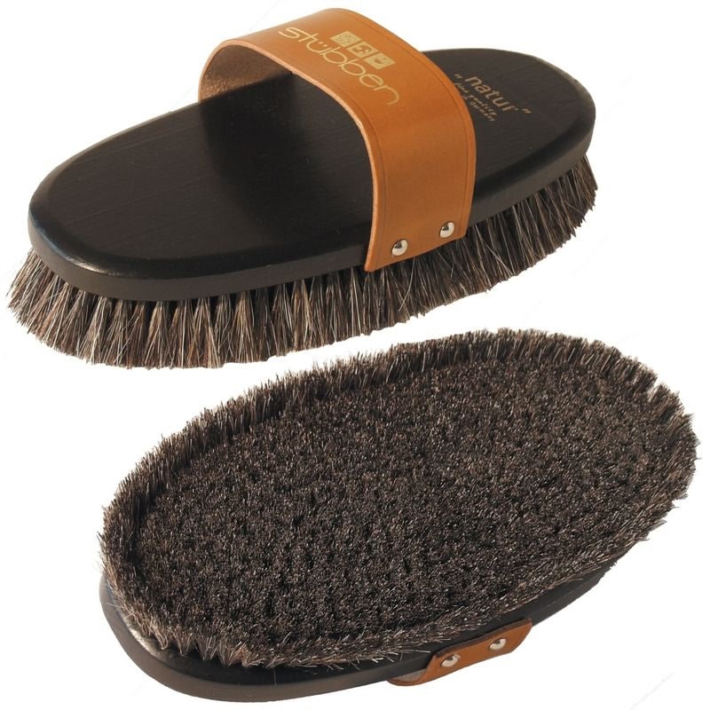 Stubben " Natur" Wood Back Pig Bristle Brush