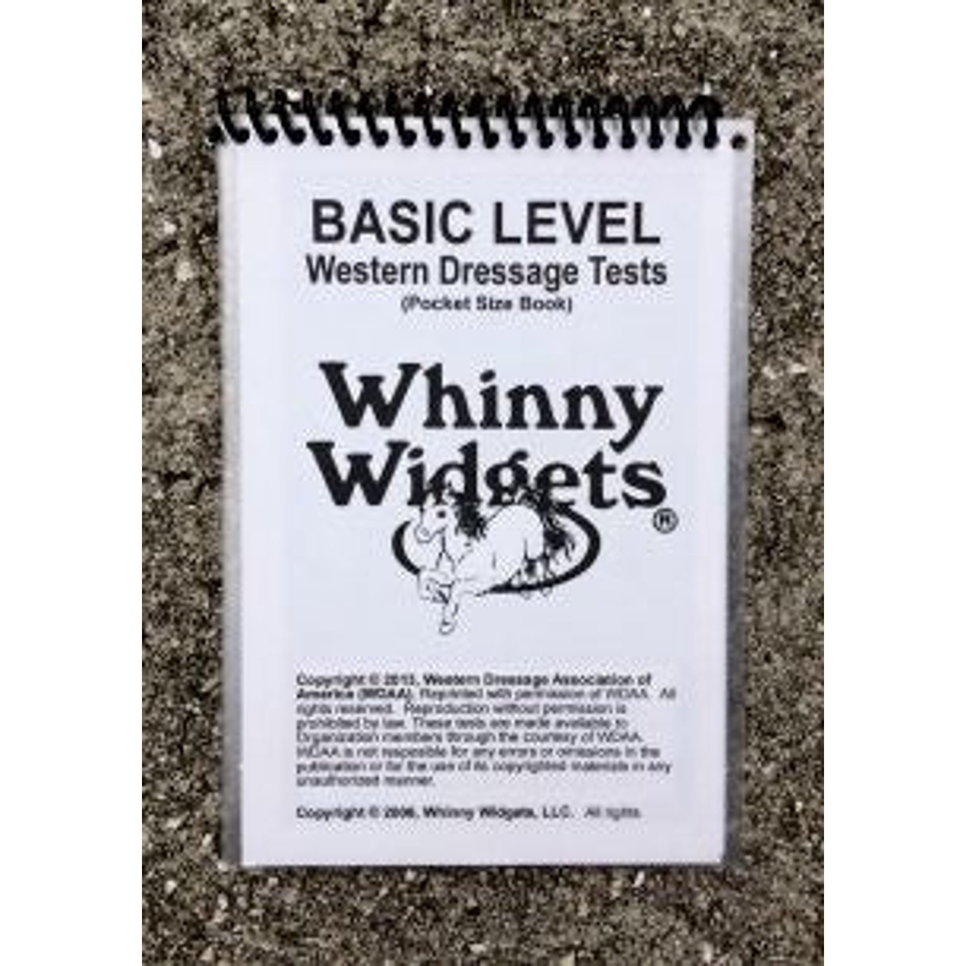 Whinny Widgets 2015 Western Dressage Test Book - Basic Level