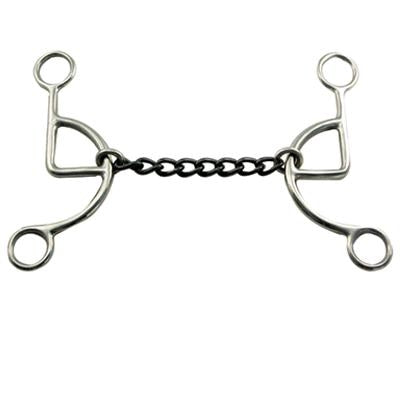 Coronet Half Wonder Gag With Chain Mouth Bit 5