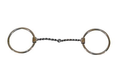 Metalab Stainless Steel Ring Snaffle Bit 5 Brn