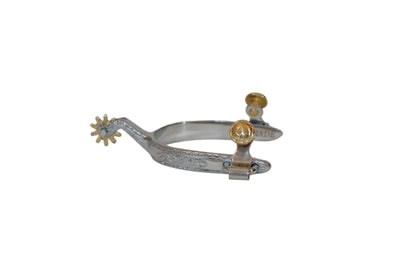 LADIES 1/2 INCH CUT ROPER SPURS