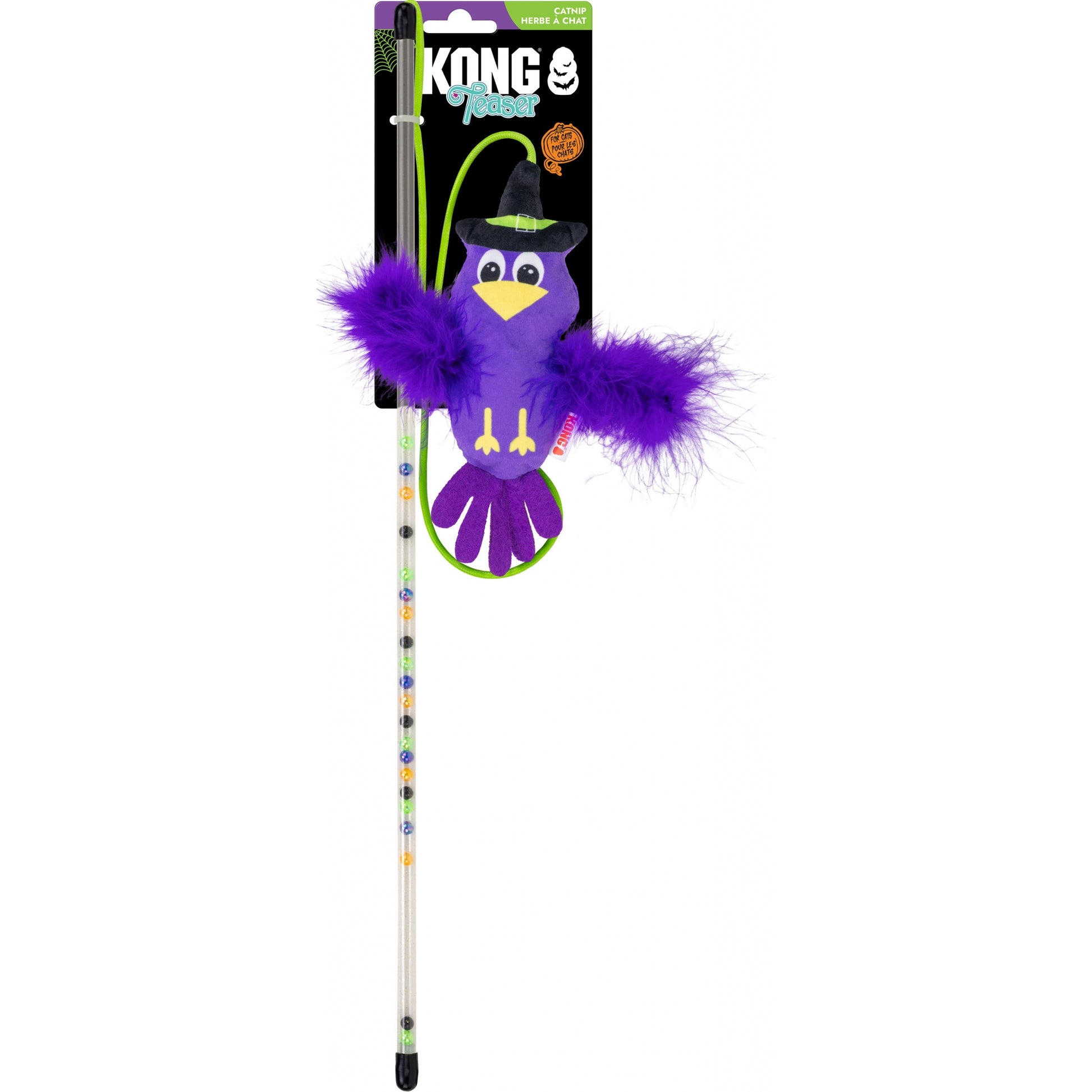 Kong Halloween Teaser Crow Cat Toy