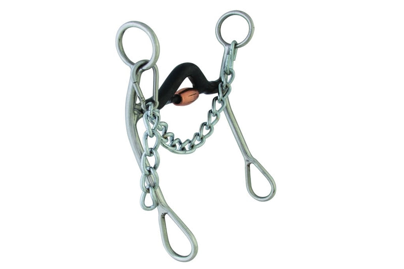 Jr Cutter Medium Port Sweet Iron Mouth Bit