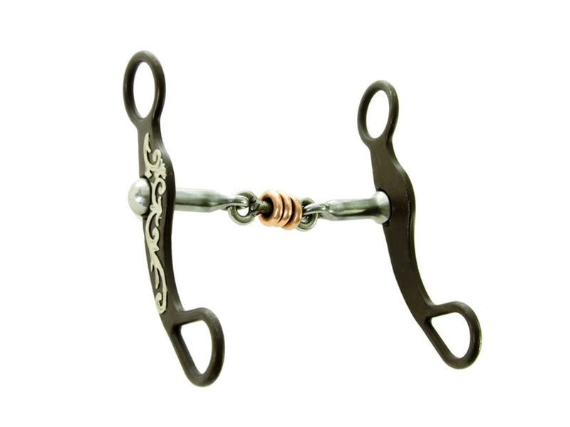 Dogbone with Copper Rings Floral Bit