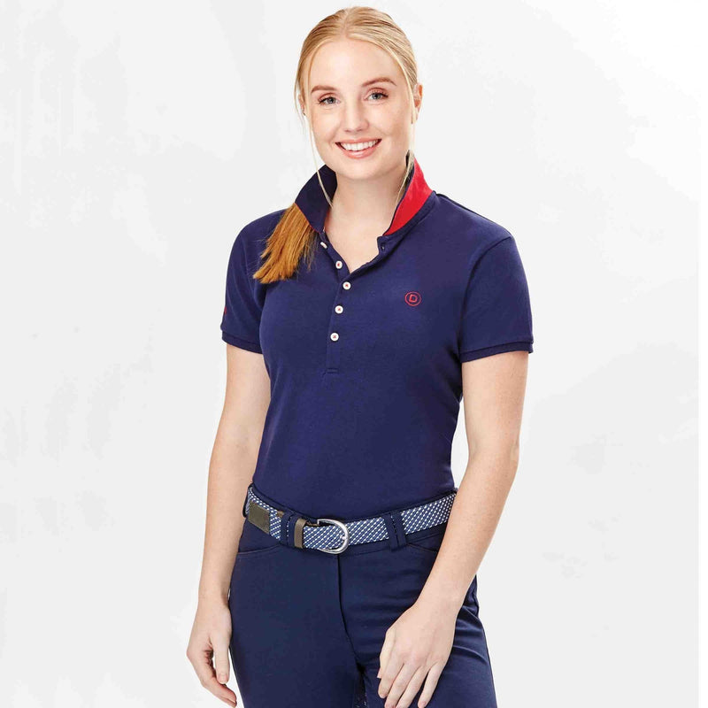 Dublin Ladies Lily Cap Sleeve Polo X-Small True Na