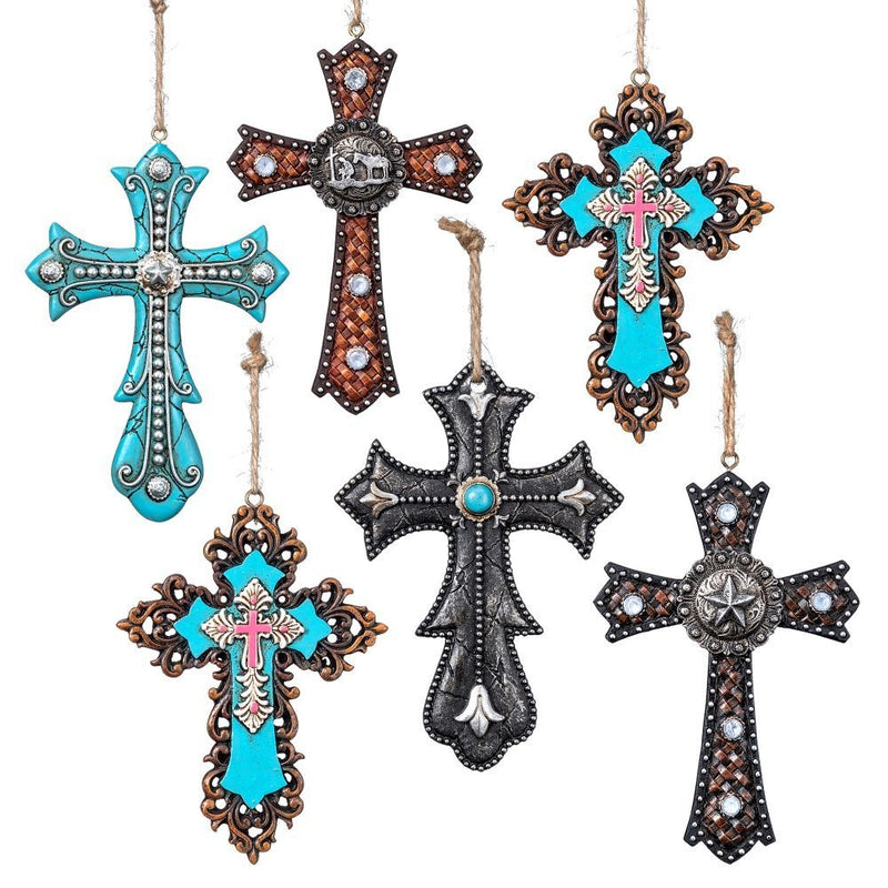 Gift Corral Ornament Crosses