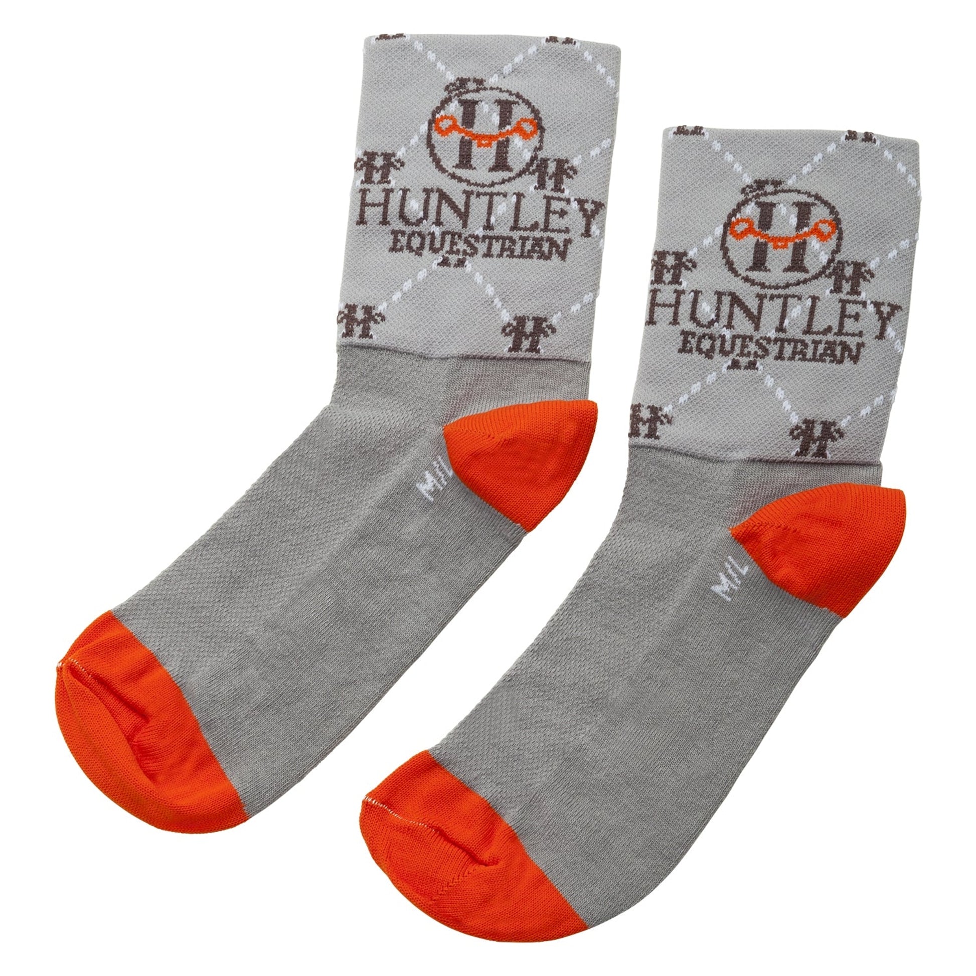 Huntley Equestrian Logo Coolmax Socks