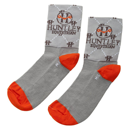 Huntley Equestrian Logo Coolmax Socks