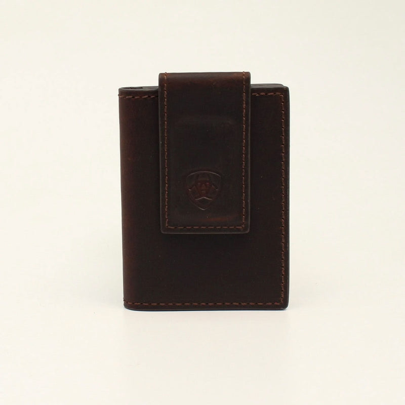 Ariat Mens Bifold Money Clip Marbled Wallet
