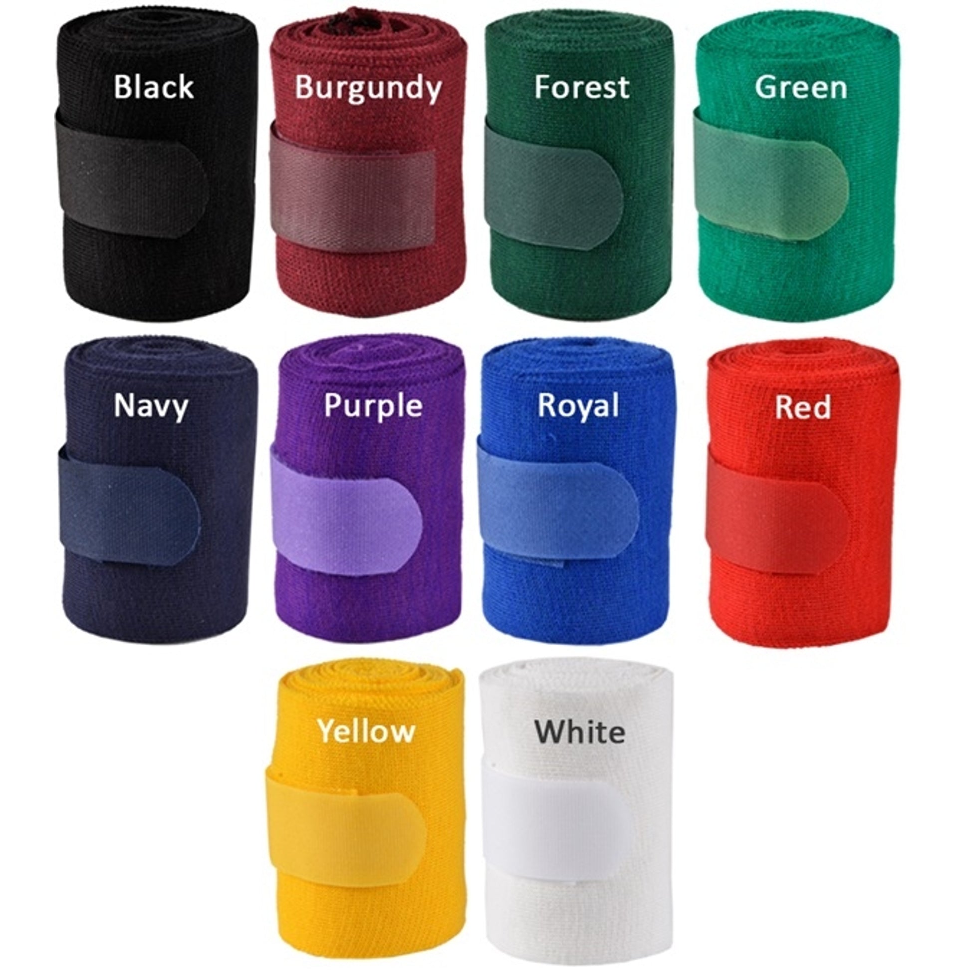 Jacks Cotton Turf Knit Bandages - Set of 4 4" x 9'