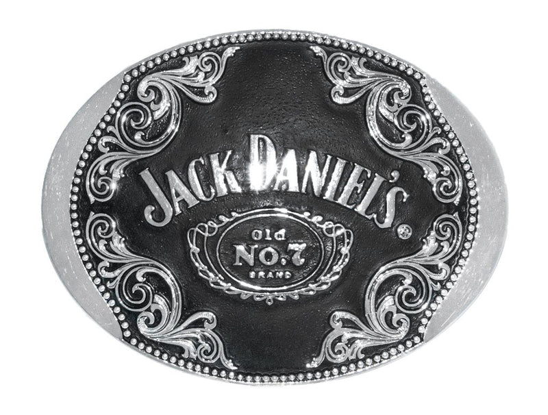 Jack Daniels Filigree Cartouche Buckle