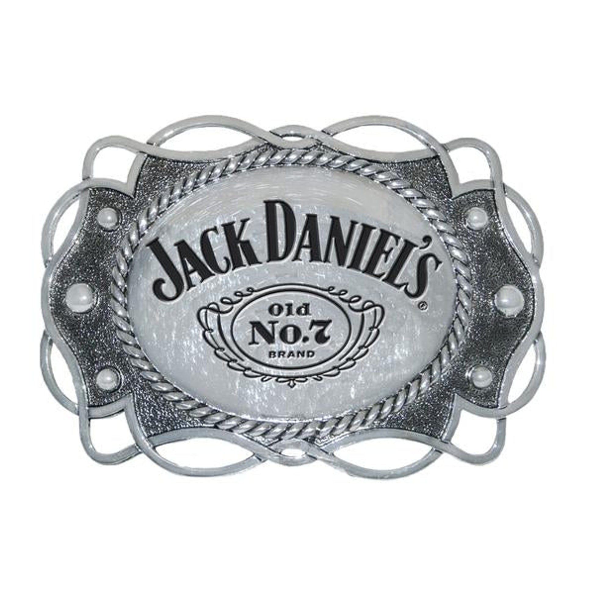 Jack Daniels Cutout Cartouche Buckle
