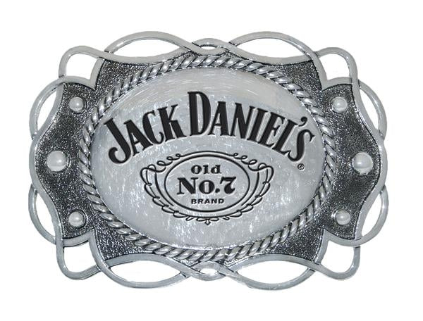 Jack Daniels Cutout Cartouche Buckle