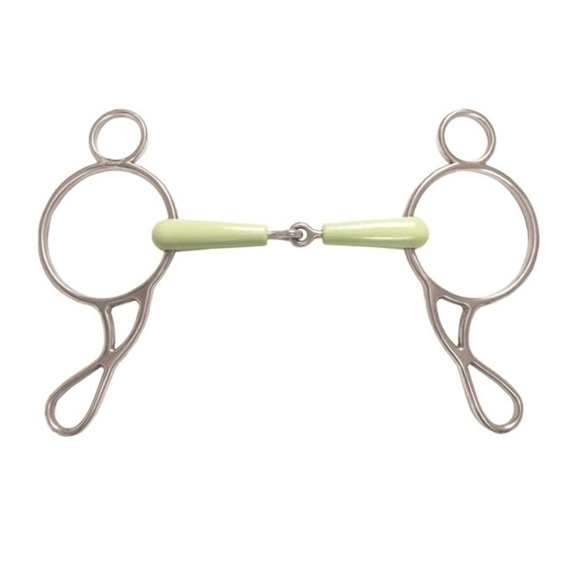 Jacks Wonder Jointed Apple Gag Bit 5" Stainless St