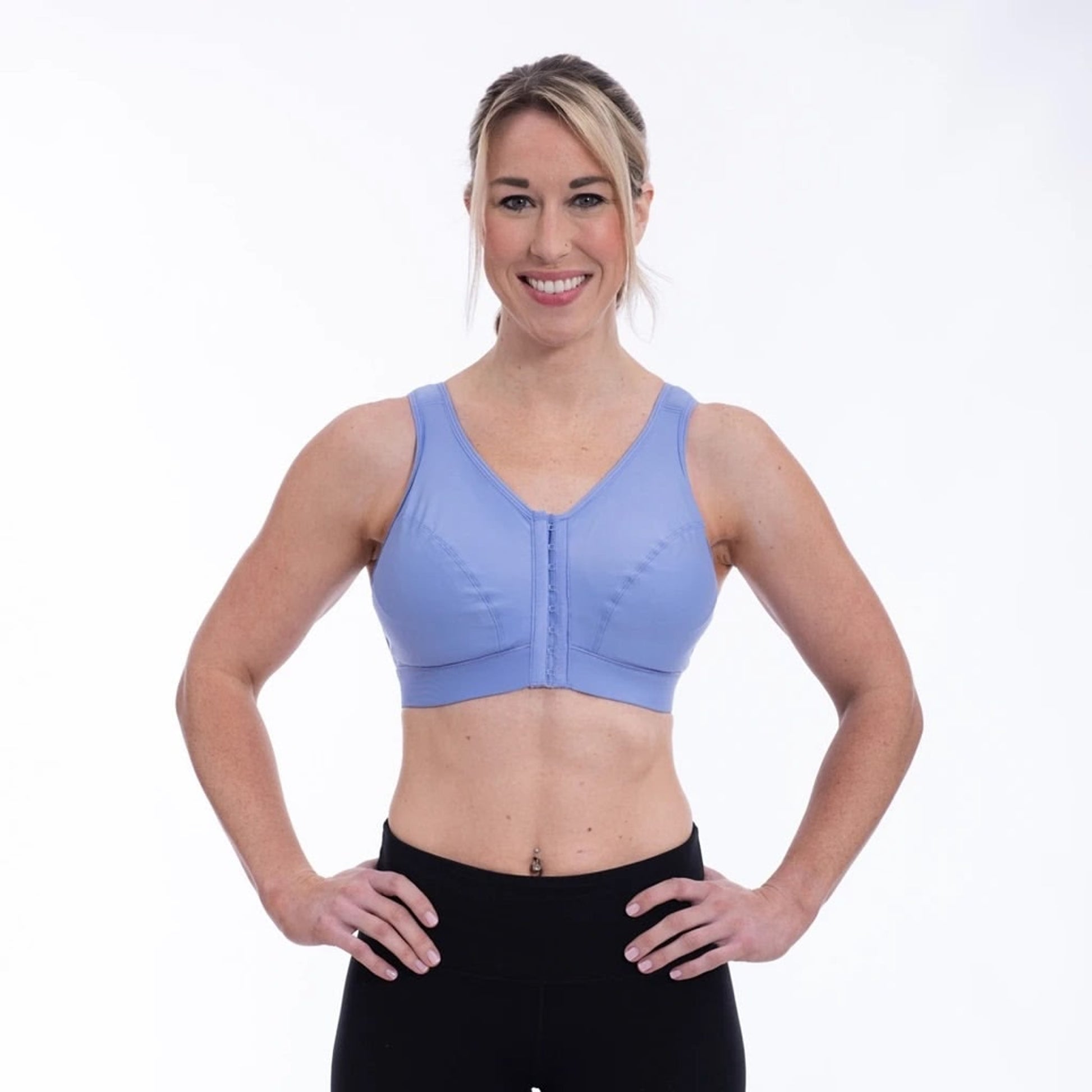 ENELL Lite Low Impact Equestrian Sports Bra Ecru 2