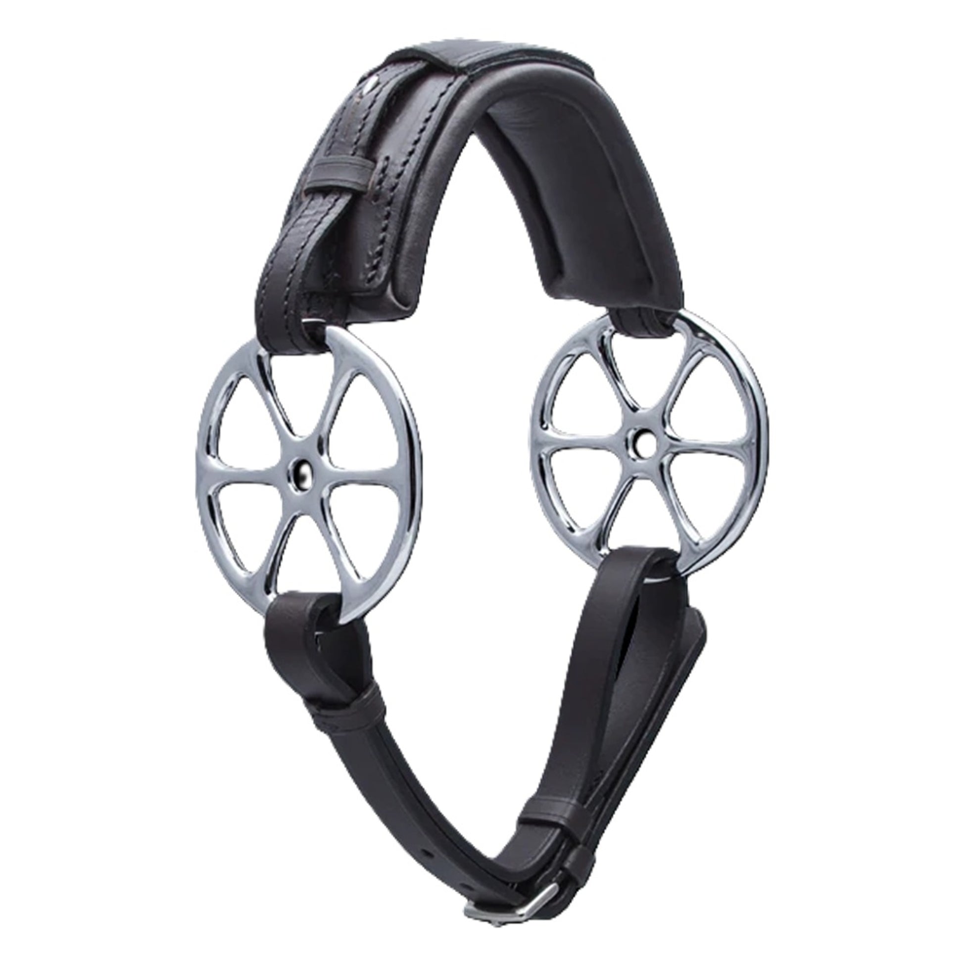Stubben Steeltec Flowerrings Hackamore Bit