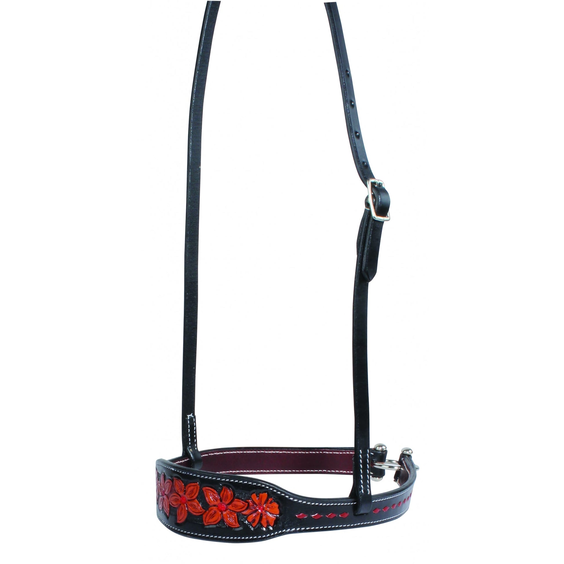 Professionals Choice Floral Tiedown Noseband