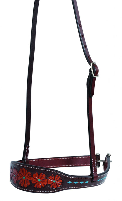 Professionals Choice Floral Tiedown Noseband