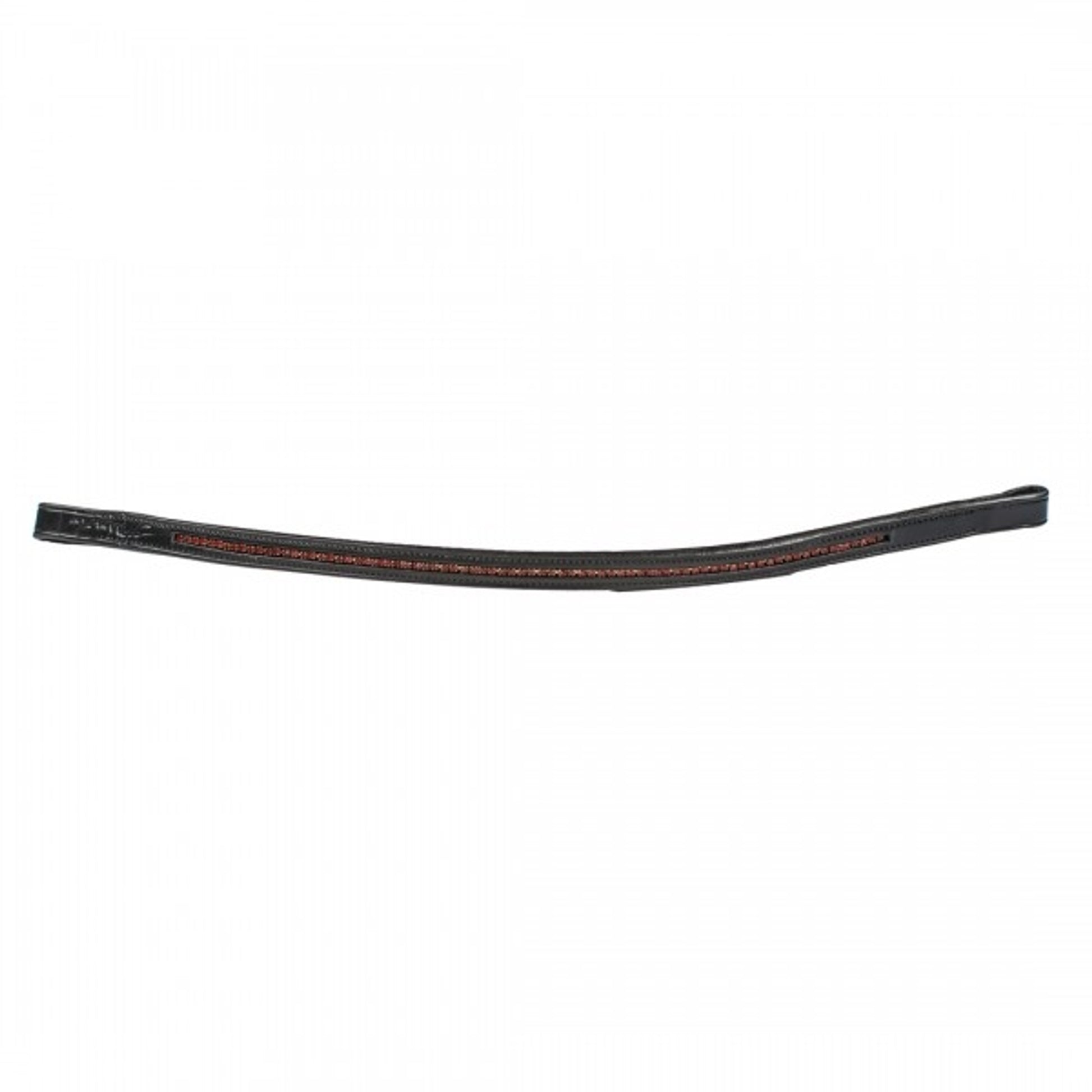 HK Aristocrat Two-Tone Browband- 1/2 Inch Wide