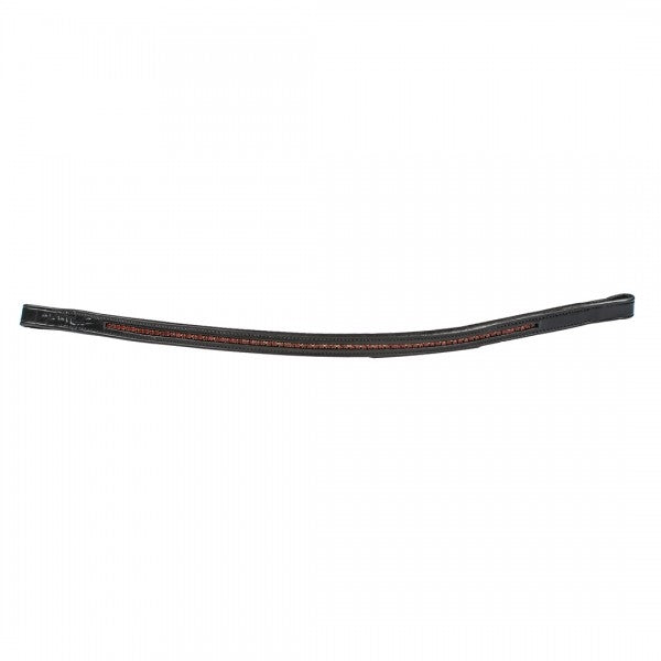 HK Aristocrat Two-Tone Browband- 1/2 Inch Wide