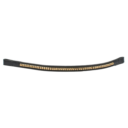HK Americana Brass Clincher Browband