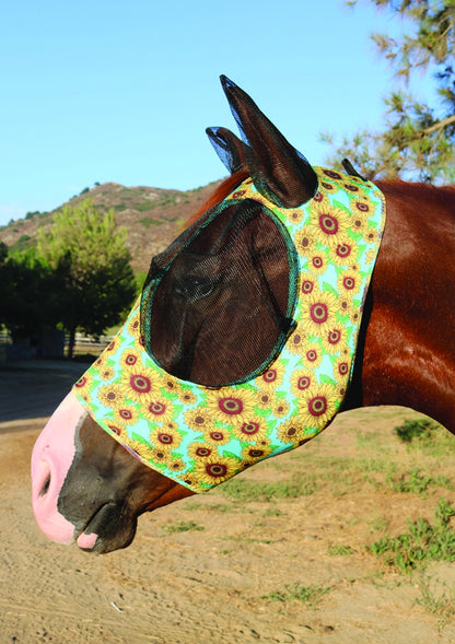 Professionals Choice Comfort Fit Lycra Fly Mask Po
