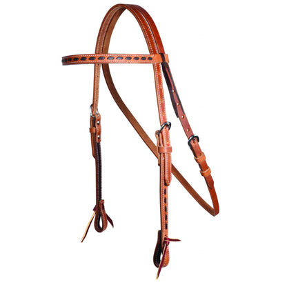 Pro Choice Buckstitched Browband Headstall