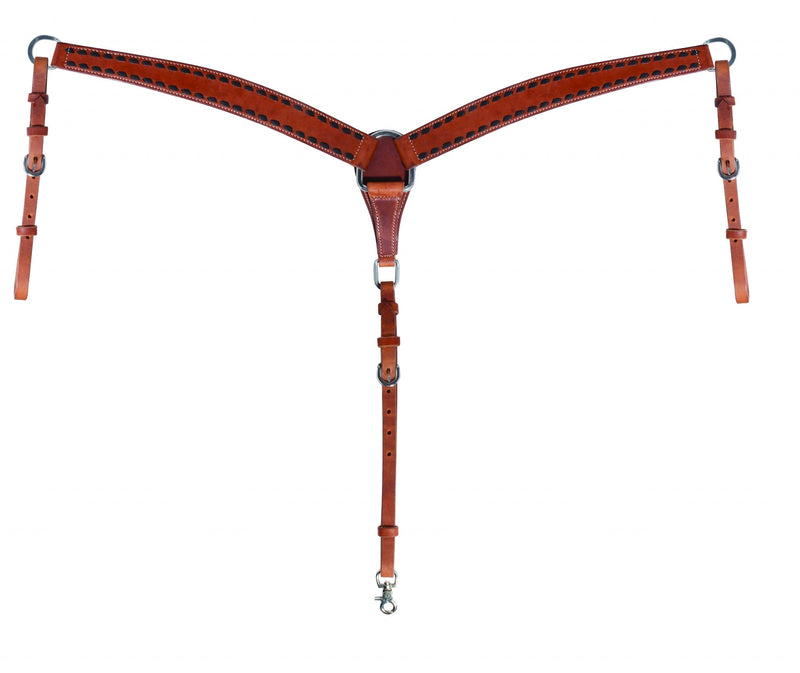 Professionals Choice Buckstitched Breast Collar