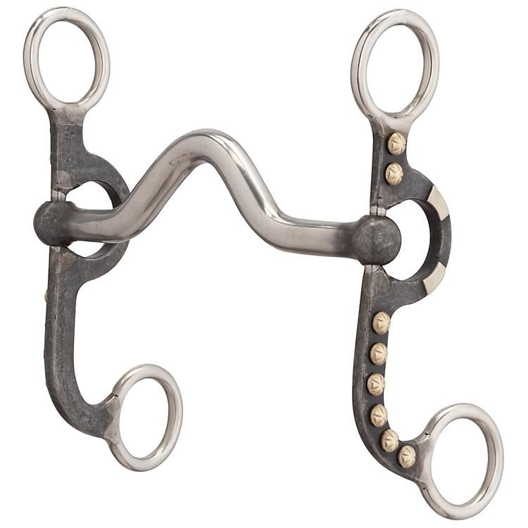 Weaver Leather 4 5/8in Pony Medium Port Mouth Bit