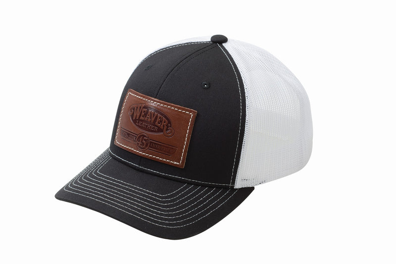 Weaver Leather Capwith Engraved Leather Patch
