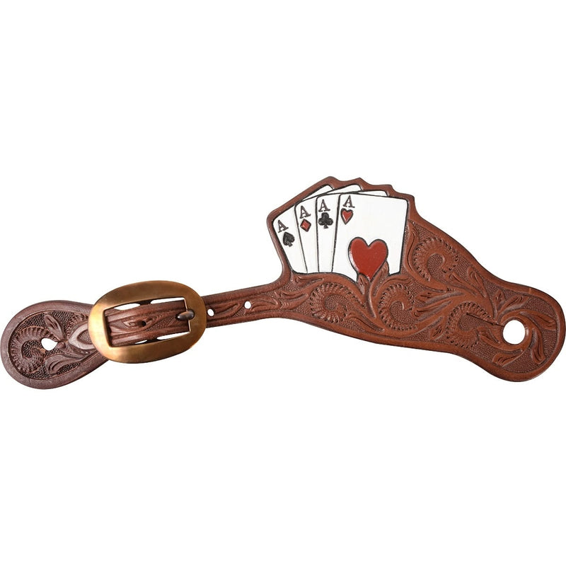 Martin Saddlery Card Suite Spur Straps - Sold as P
