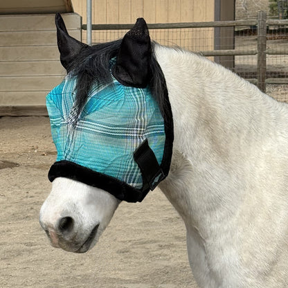 Kensington Miniature Signature Fly Mask with Plush Fl