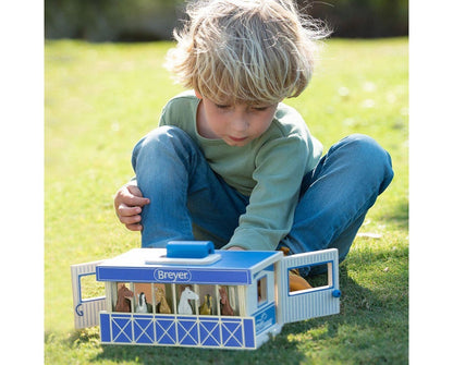 Breyer Farms Wooden Carry Stable