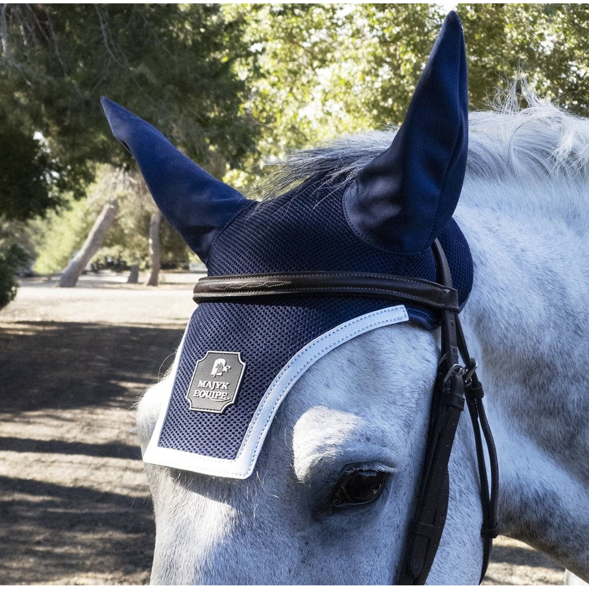 Majyk Equine Finishing Touch Air Mesh Bonnet with