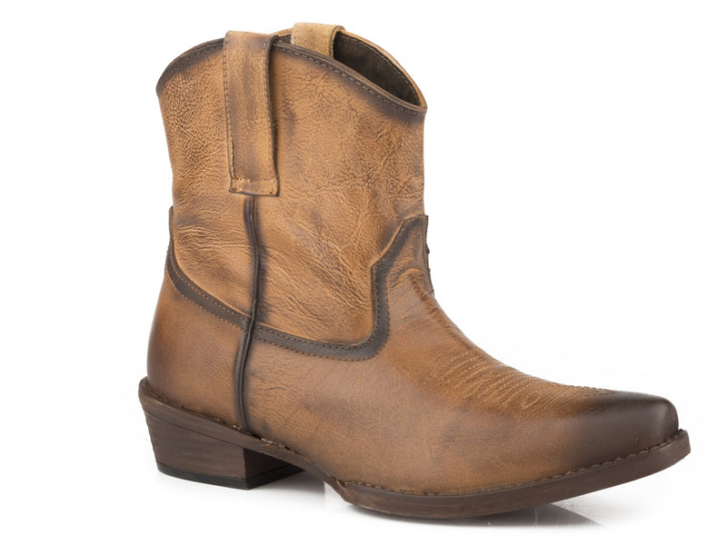 Roper Ladies Snip Toe Shorty Boots