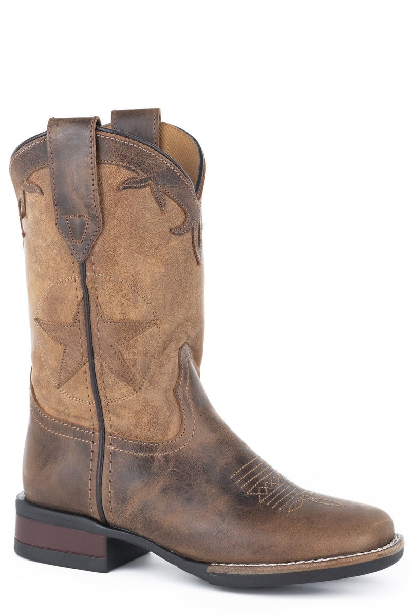 Roper Kids Monterey Star Western Boots