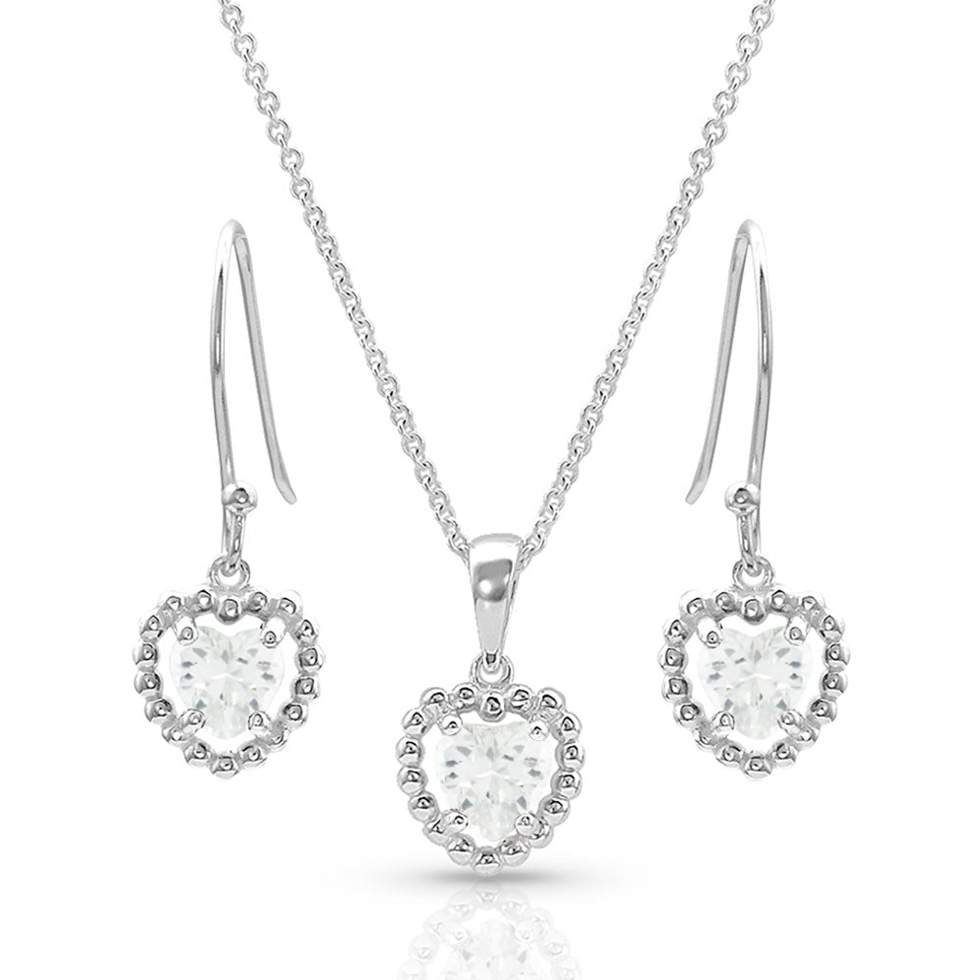 Montana Silversmiths Frozen Heart Jewelry Set