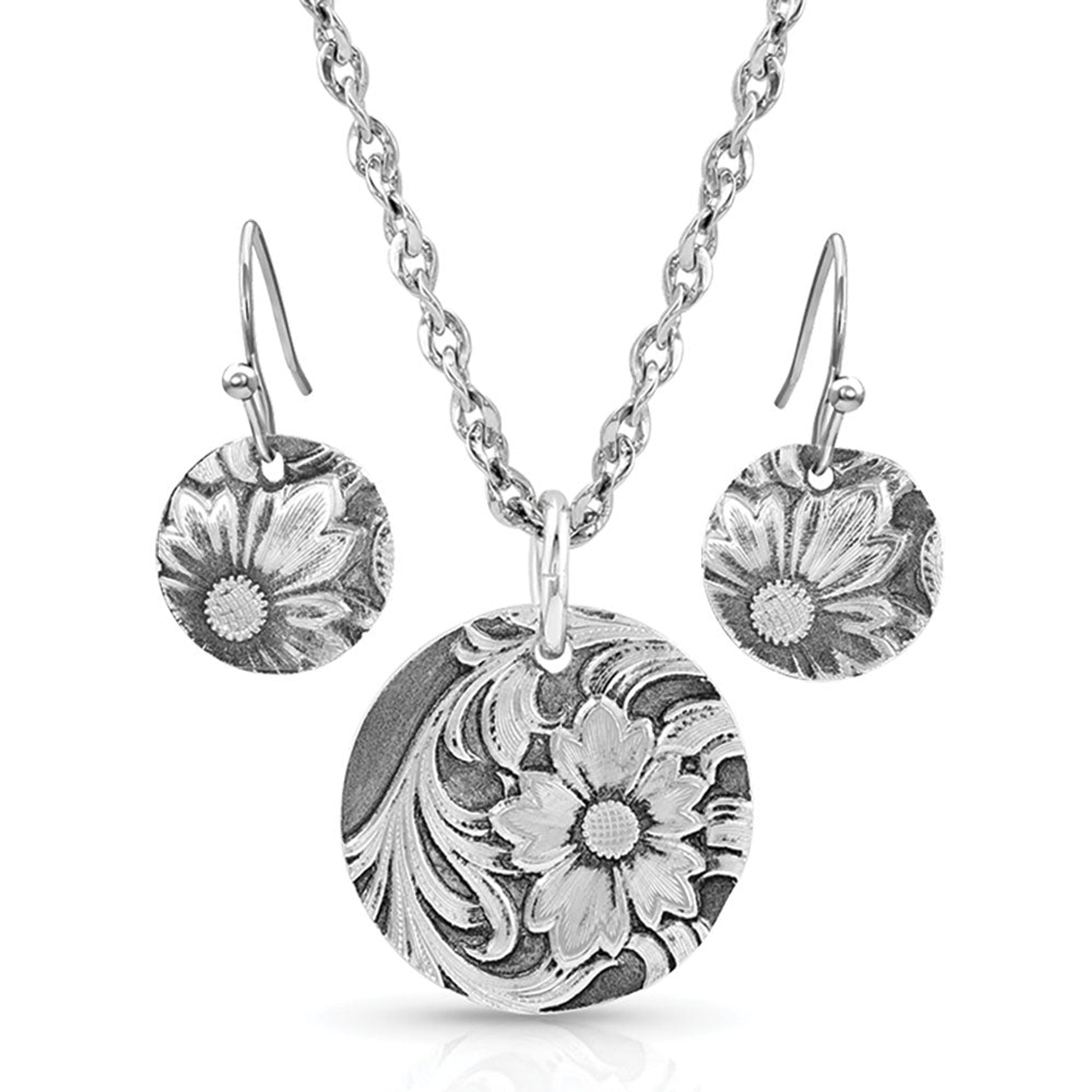 Montana Silversmiths Art of the Buckle Jewelry Set