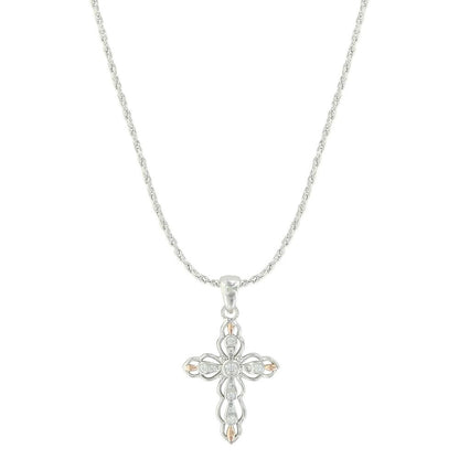 Montana Silversmiths Against the Light Cross Necklace