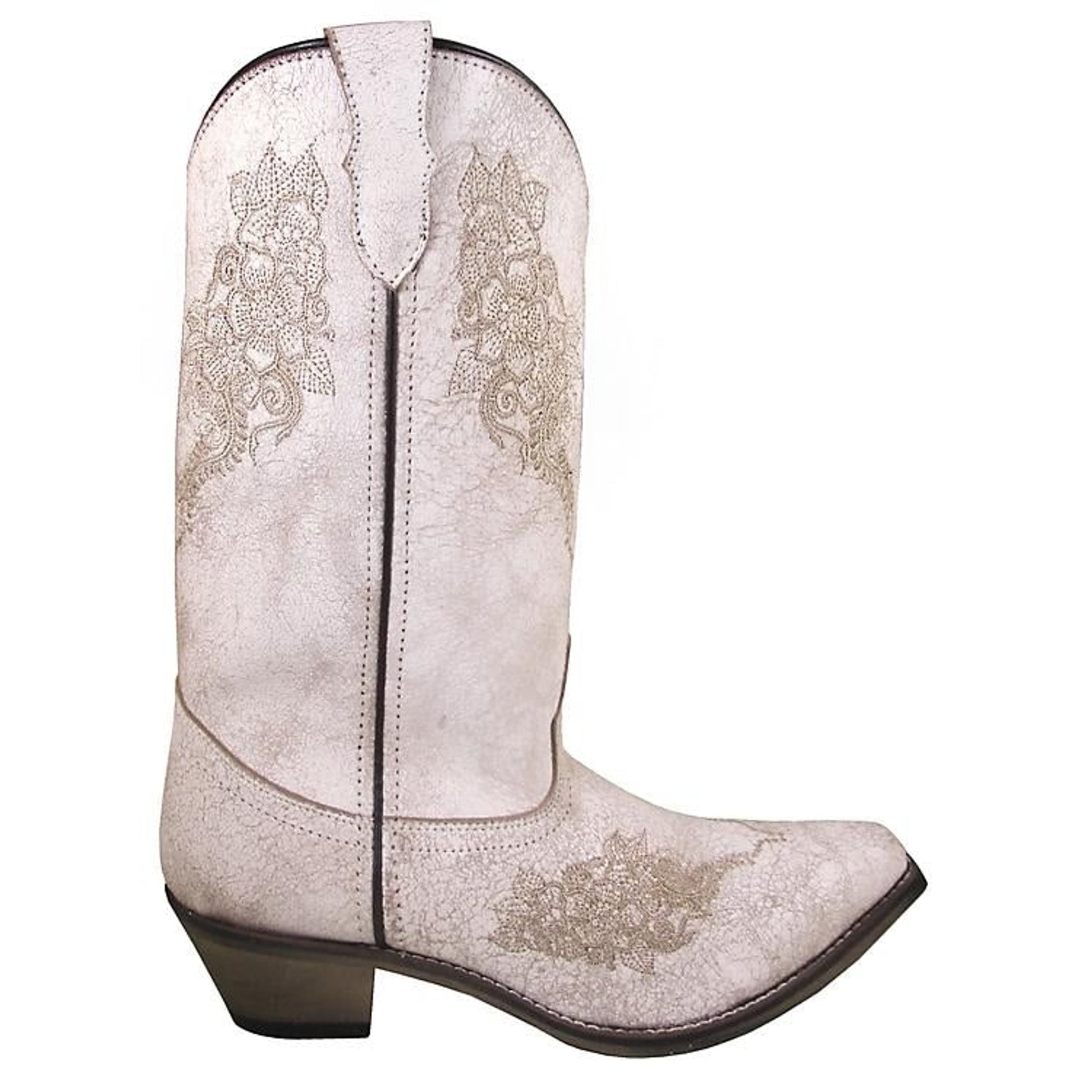 Smoky Mountain Ladies Ashley White Boots