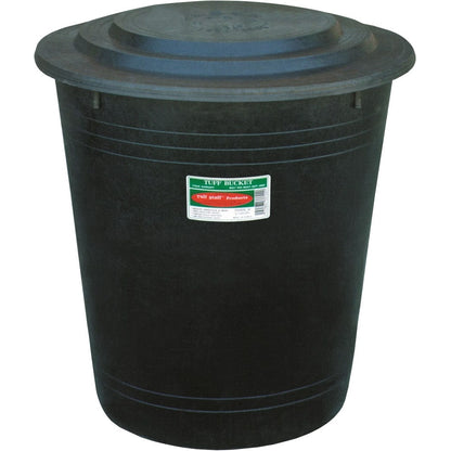 Storage Drum Lid Only ROUND Black