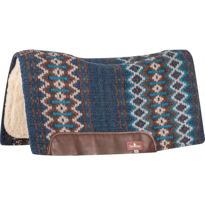 Classic Equine Sensorflex Wool Contoured Top Saddle Pad