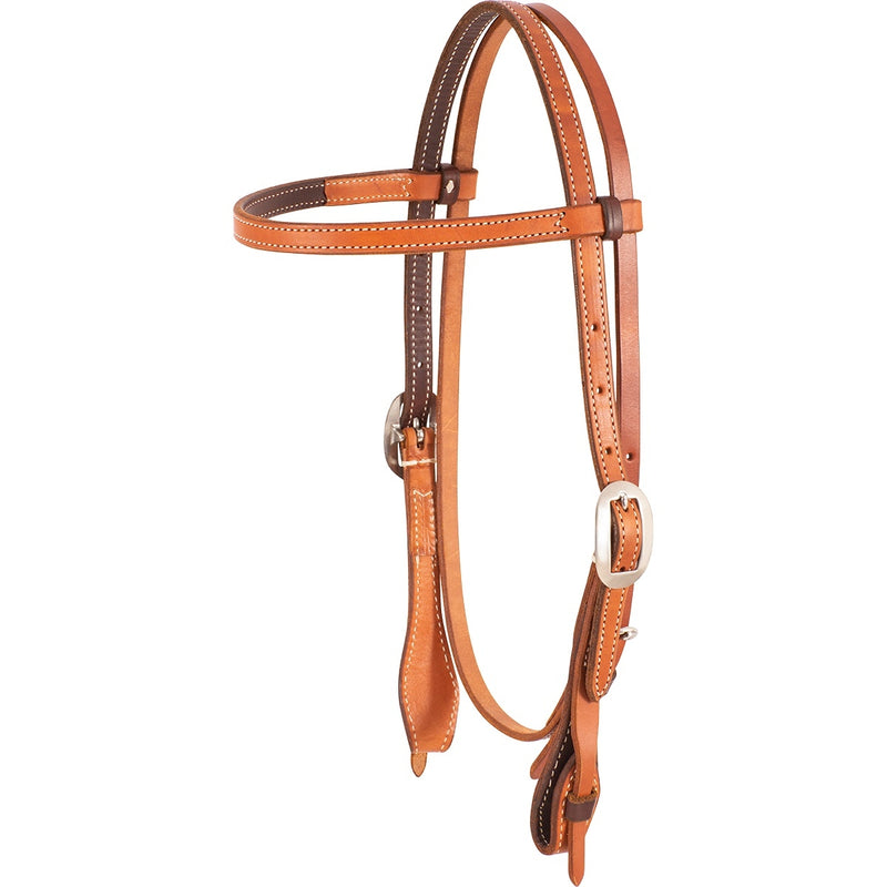 Martin Saddlery Browband Headstall with Quick Change Bit Ends