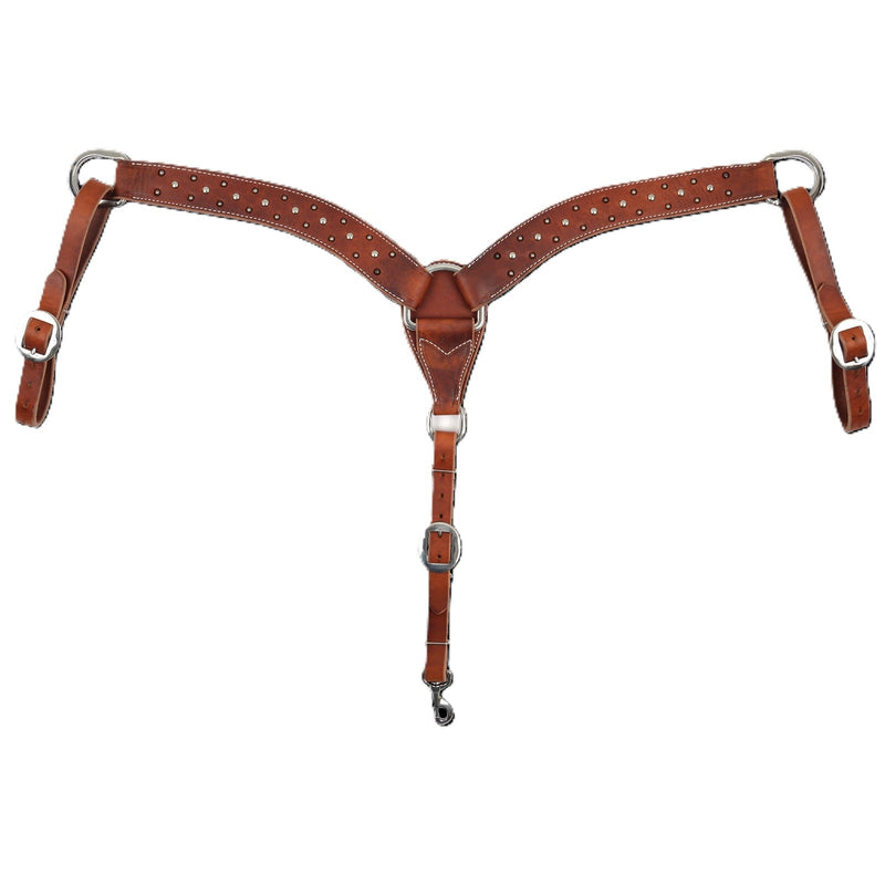Circle Y Rosewood Spot Breast Collar