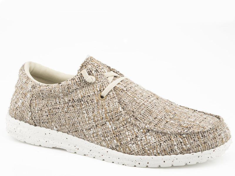 Roper Kids Tan Multi Fabric Upper Chukkas