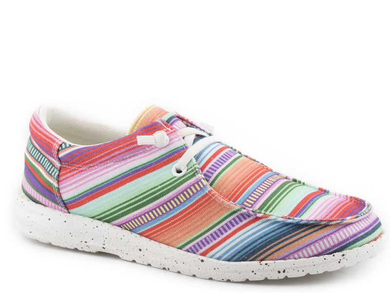 Roper Kids Pink Serape Printed Upper Chukkas