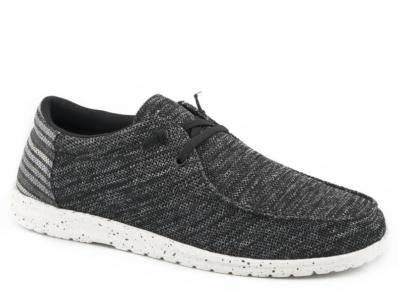 Roper Mens Fabric Two-Eye Chukka Shoes