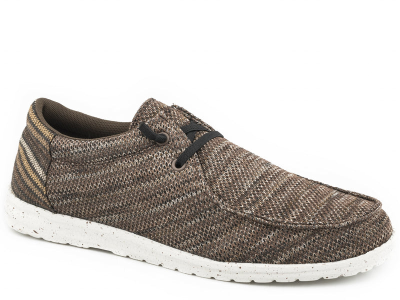 Roper Mens Fabric Two-Eye Chukka Shoes